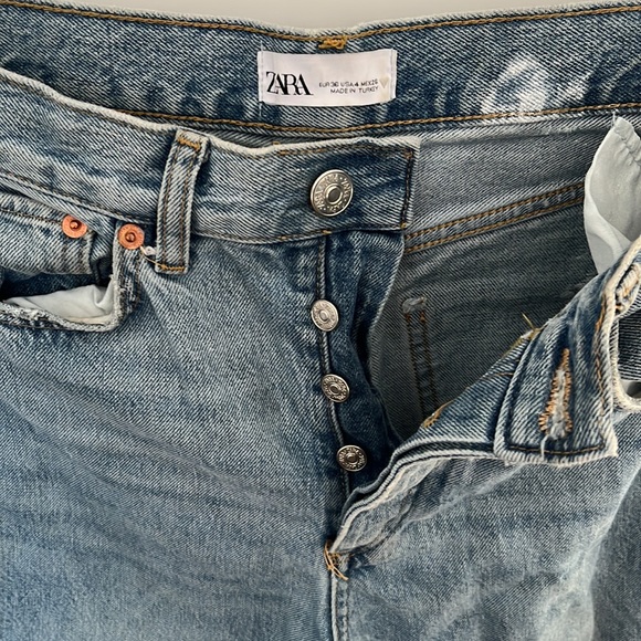 Zara Jeans Zara Boyfriend Button Fly Poshmark